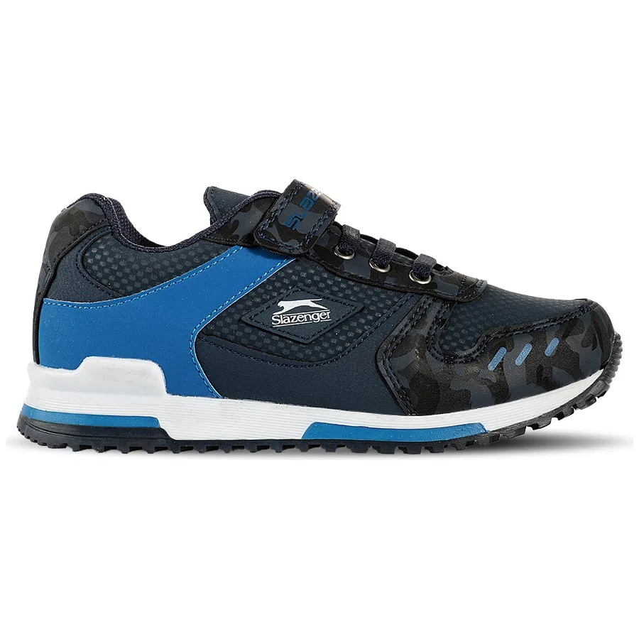 Кроссовки с липучкой и светящейся подошвой Slazenger Edmond In, Темно-синий/Черный