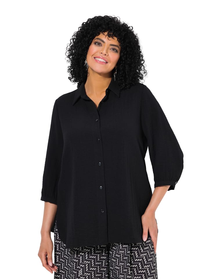 

Ulla Popken Черная блузка