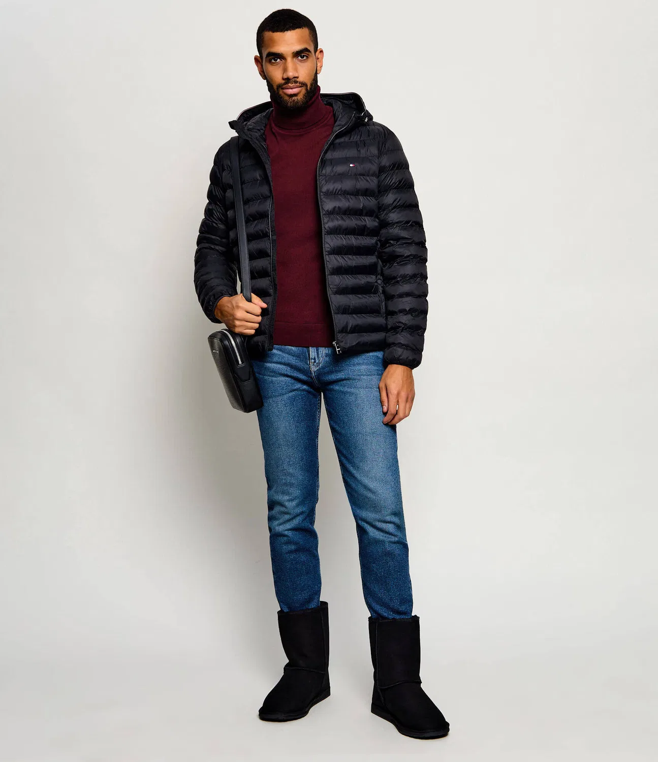 Водолазка из шерсти Tommy Hilfiger, Bordeaux — фото 2