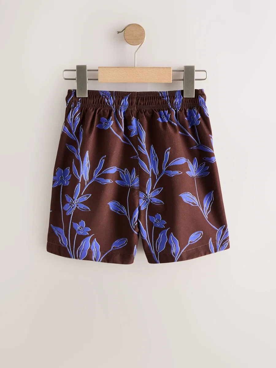 Шорты Next Board Shorts в шоколадном цвете — фото 2