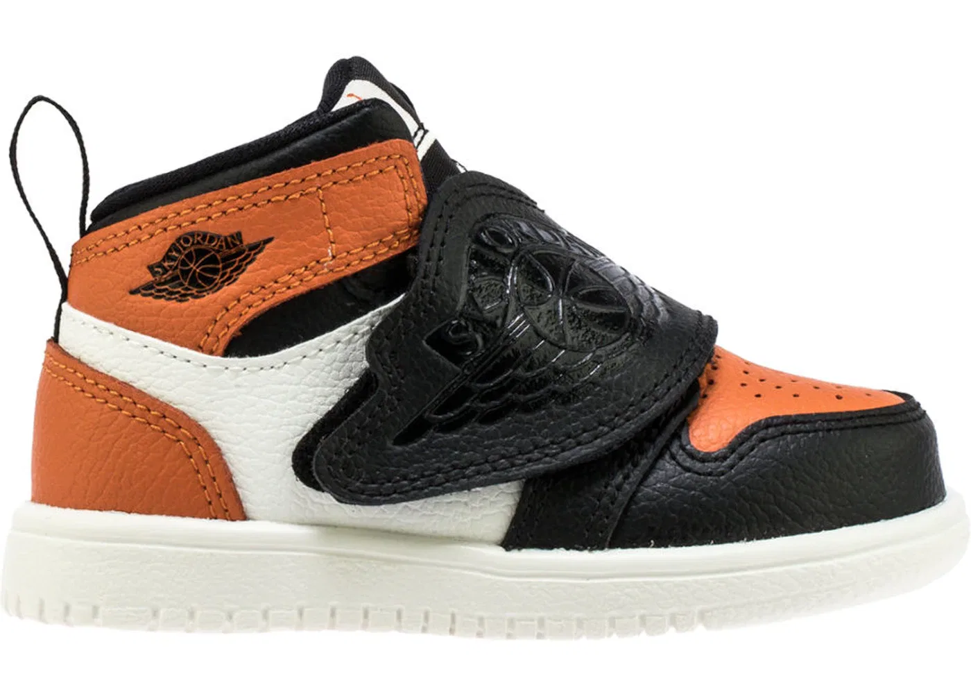 Детские кроссовки с принтом Sky Jordan 1 Jordan, Starfish-Sail-Black
