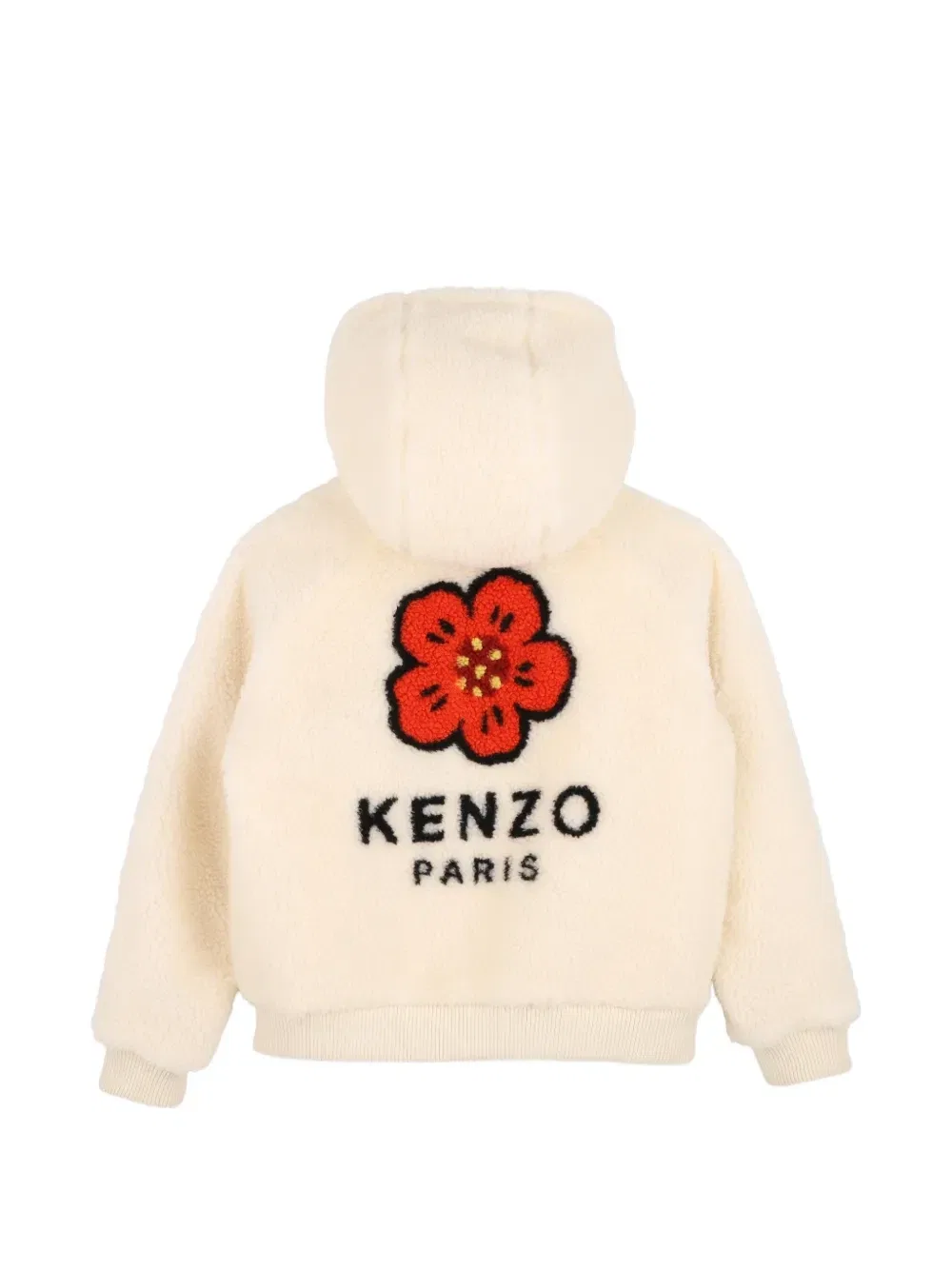 Бомбер Boke Flower Kenzo Kids, бежевый — фото 2