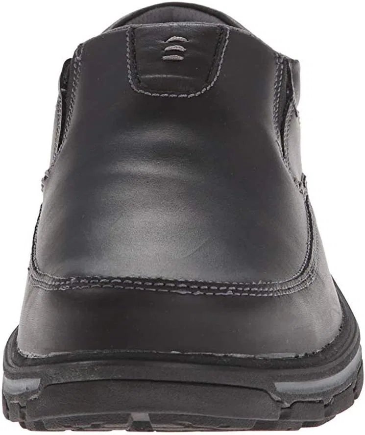 Лоферы Skechers, Black Leather — фото 2