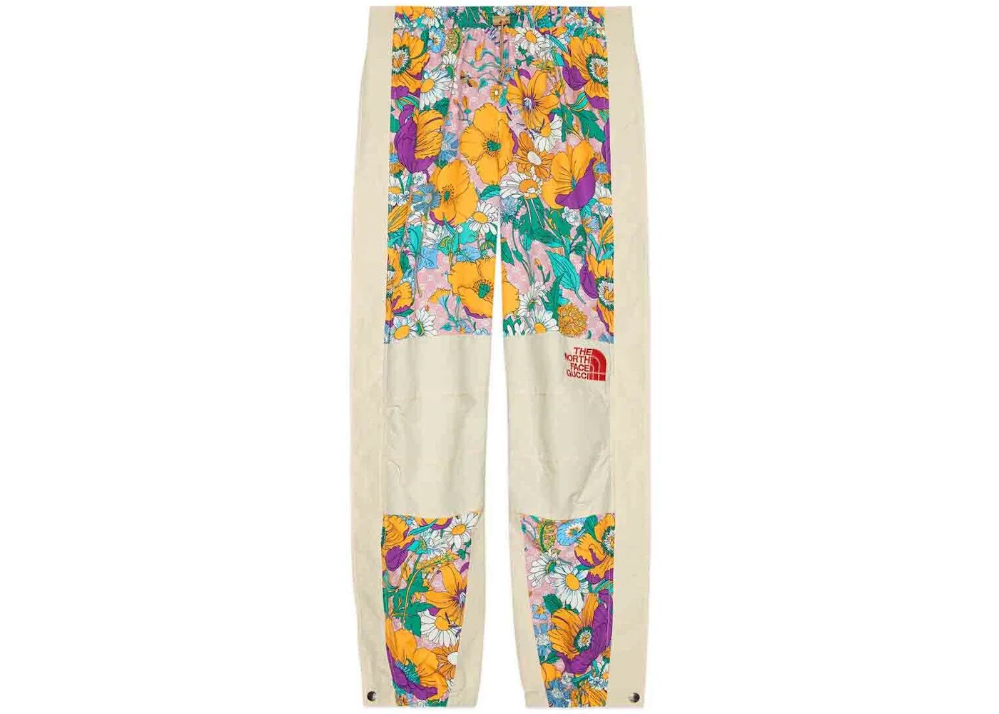 Мужские брюки из нейлона с принтом Pant Gucci, Floral Print