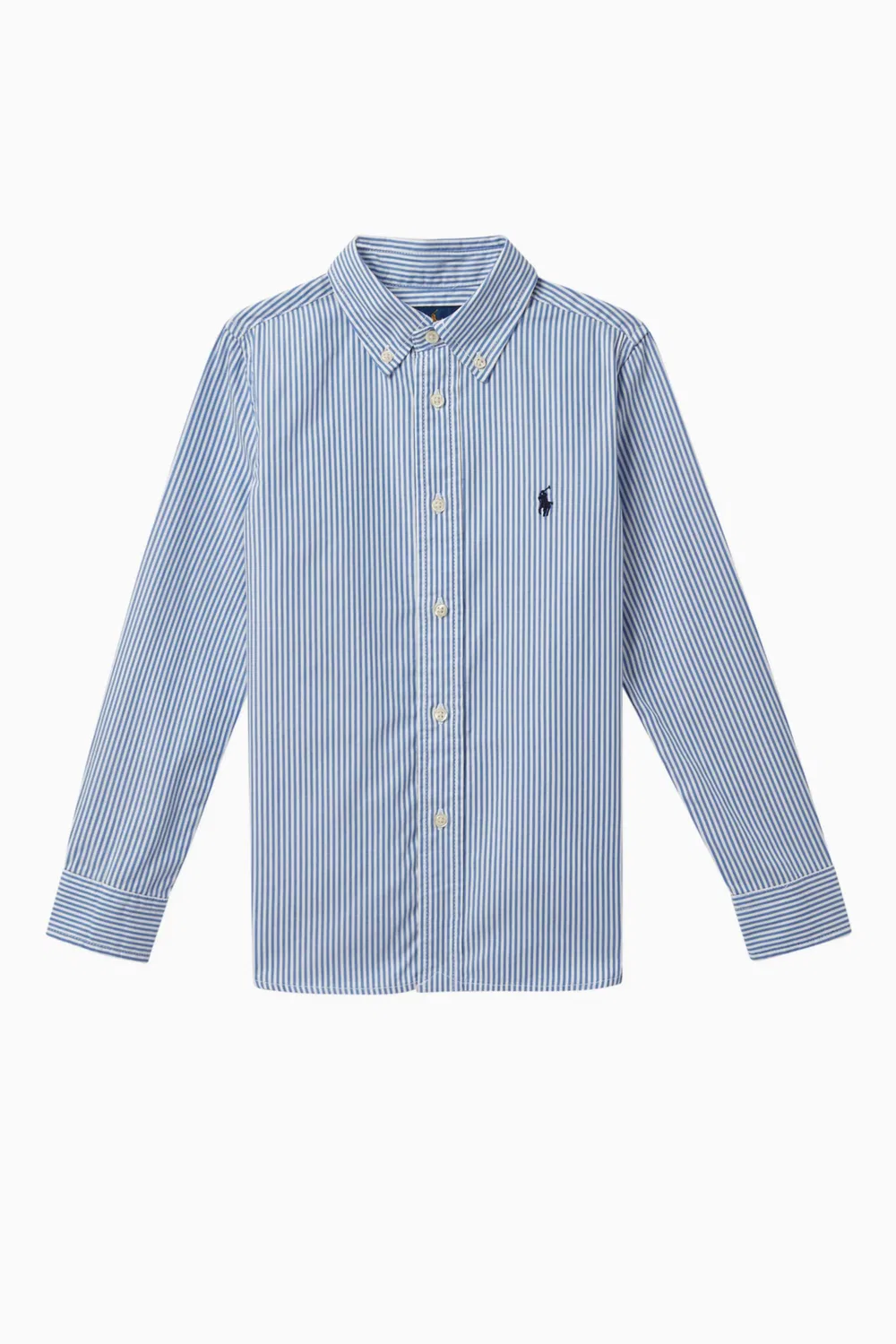 Рубашка в полоску Oxford Slim-Fit Polo Ralph Lauren