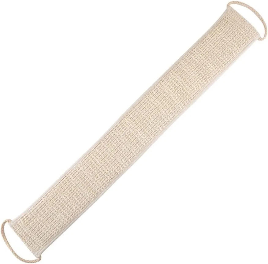 Скребок для спины длинный Sisal PureBowlic, 68,5 x 9 см, Beige