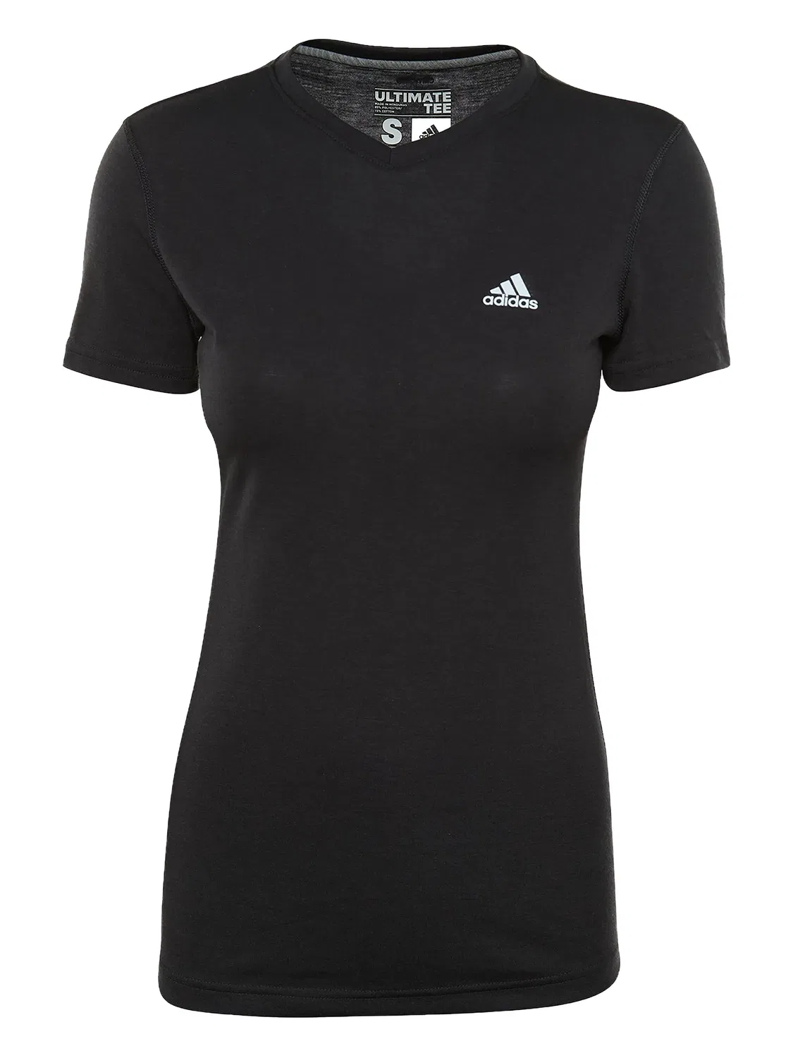 Ultimate Черная Футболка Adidas, черный