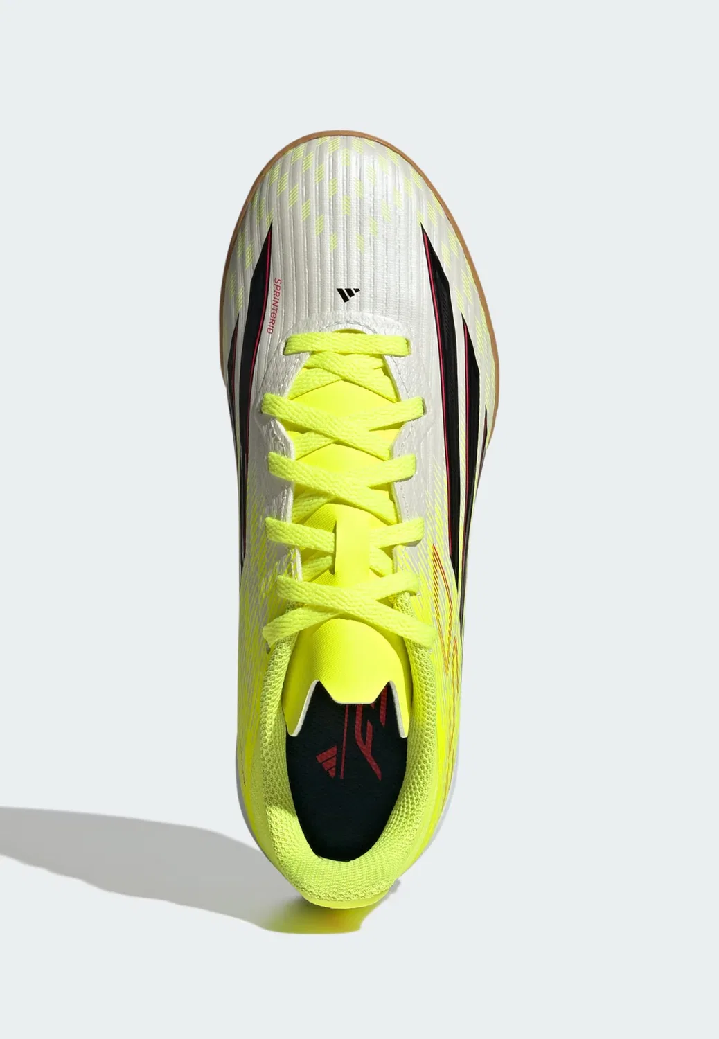 Спортивные кроссовки Adidas Performance F50 League желтого цвета — фото 2
