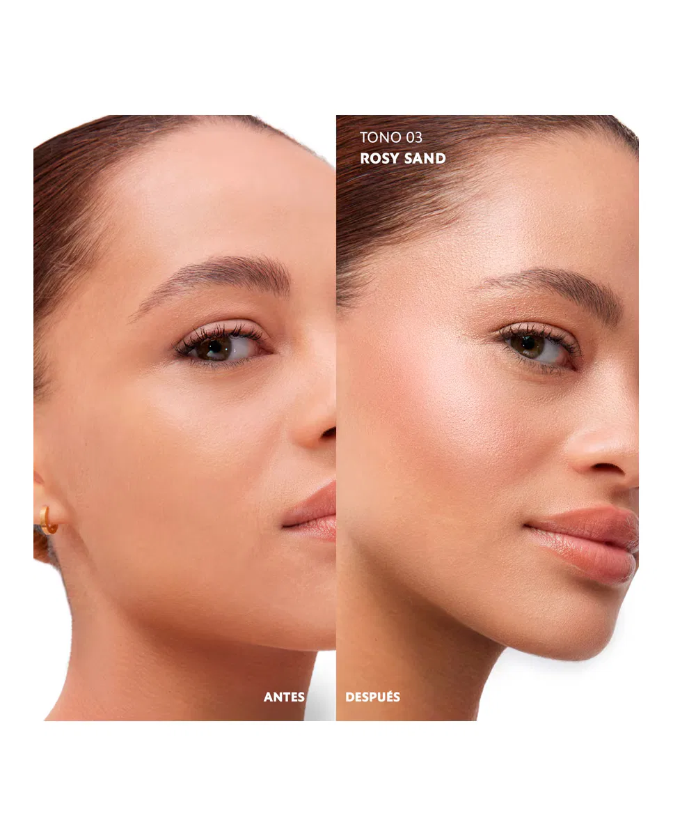 Уход за лицом, Iluminador Polvo Cremoso All Hours Hyper Luminize, Yves Saint Laurent, ROSY SAND — фото 3