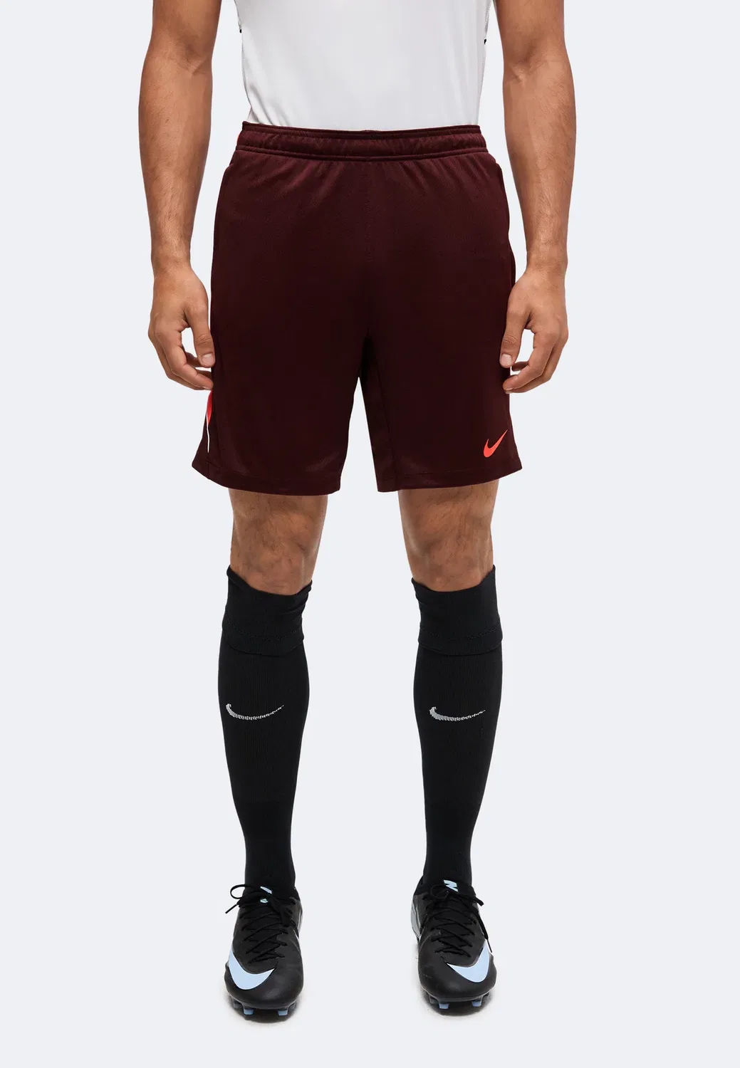 M nk df strk short kz - спортивные шорты Nike Performance, Mystic Dates/Bright Crimson/White