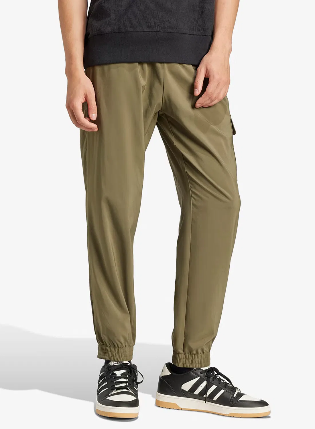 Брюки карго с карманами M sl cargo pt Adidas, оливковый