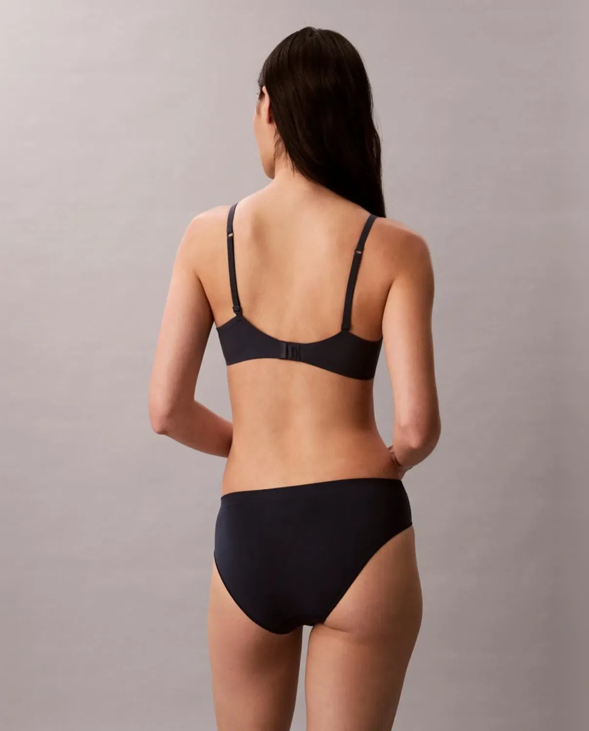 Женские трусы из микрофибры с логотипом Braga Calvin Klein, Azul — фото 3