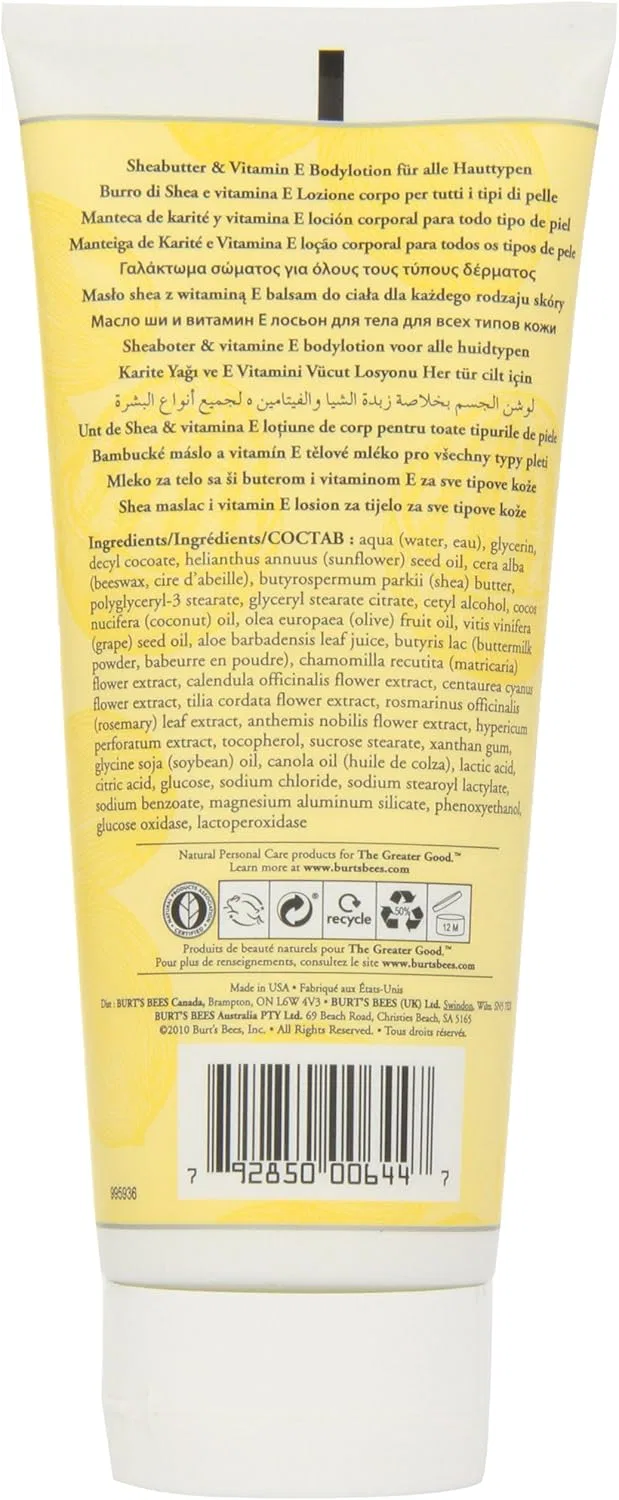 Лосьон для тела с маслом ши и витамином E, 170 г, Burt's Bees — фото 2