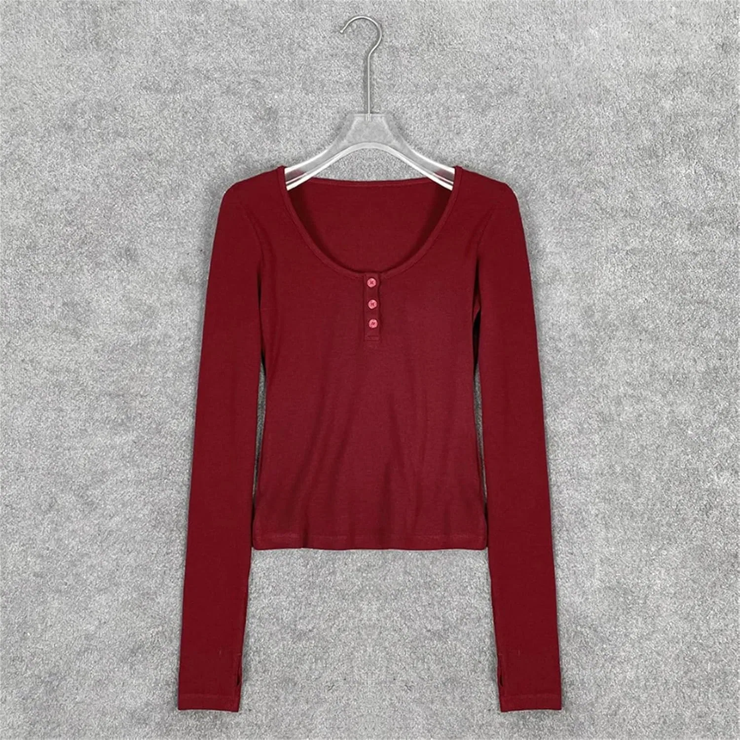 Женская футболка с круглым вырезом из хлопка, Navy Blue — фото 4