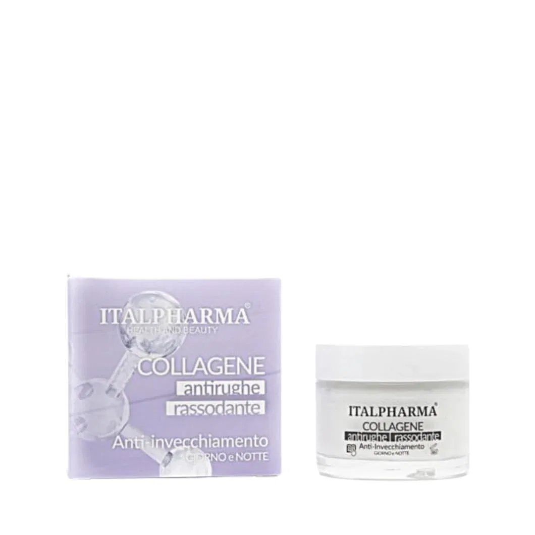 Крем для лица ITALPHARMA Collagen Anti-Wrinkle Firming Day and Night, 50 мл