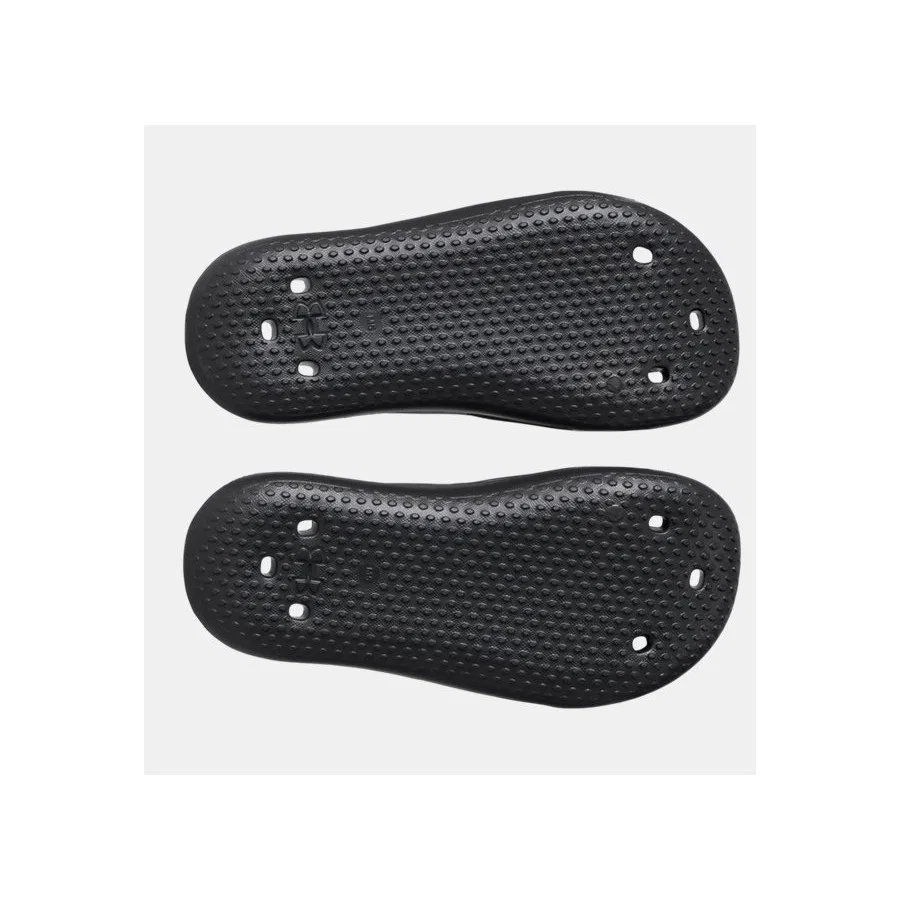 Детские шлепанцы с открытым носком Under Armour UA Locker, Черный — фото 4