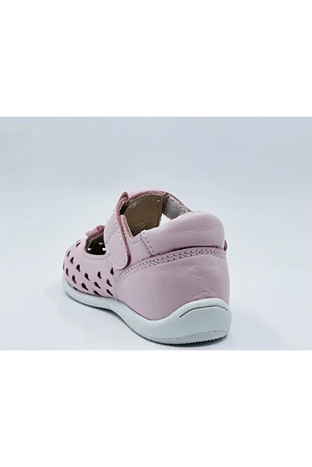Детские туфли для девочек кожаные Ridente, Pink — фото 4
