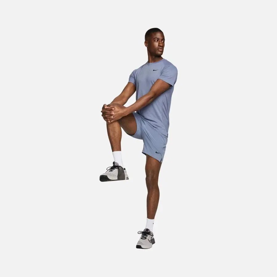 Футболка спортивная с коротким рукавом Flex Rep Dri-Fit Nike, Сине-черный