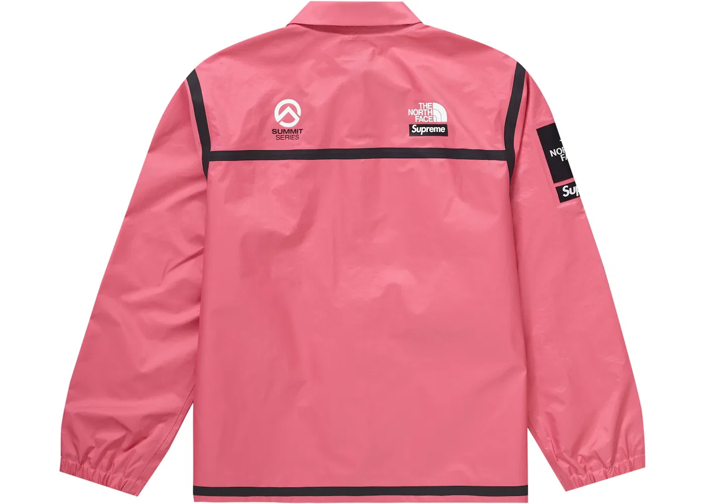 Мужская куртка с водонепроницаемой отделкой Supreme The North Face Summit Series Outer Tape Seam Coaches Jacket, Pink — фото 3