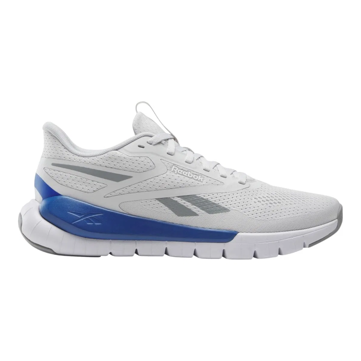 Детские кроссовки для мальчиков Reebok Flex Trainer, Mist Grey Ftwr White Vector Blue