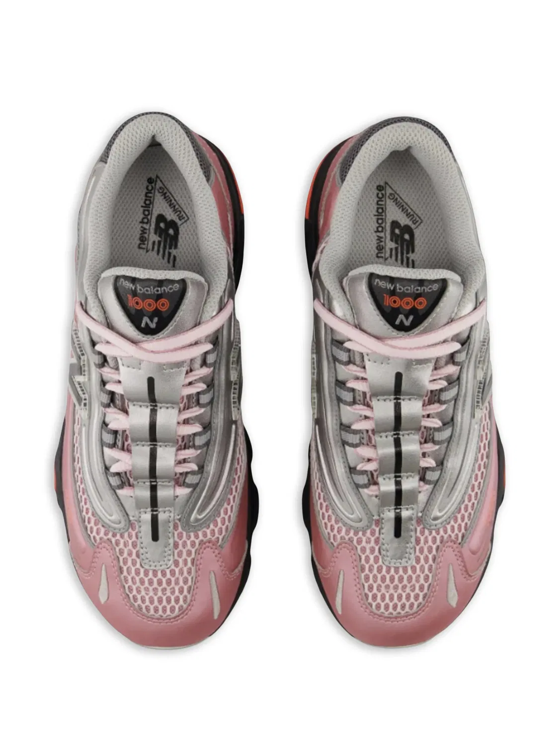 Сетчатые кроссовки 1000 New Balance Kids, розовый — фото 2