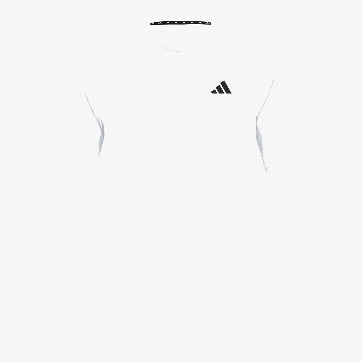 Футболка тренировочная с коротким рукавом Train Essentials Feelready Adidas, белый — фото 2
