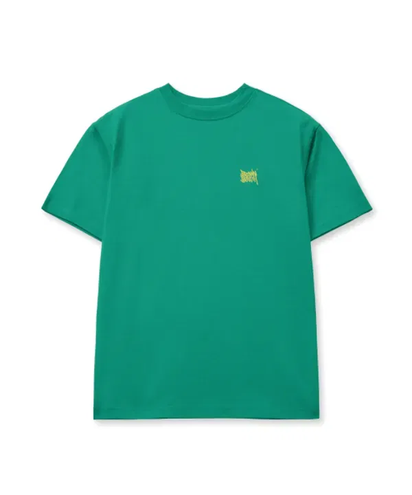 Футболка Kids tag tee Brownbreath Kids, зеленый — фото 3