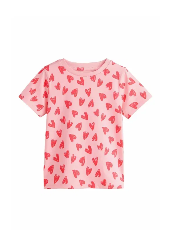 Футболка хлопковая Regular fit 5 pack - print t-shirt Next, Bright Charm — фото 4