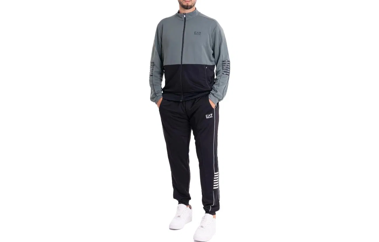 Мужской спортивный комплект EMPORIO ARMANI EA7, Серый