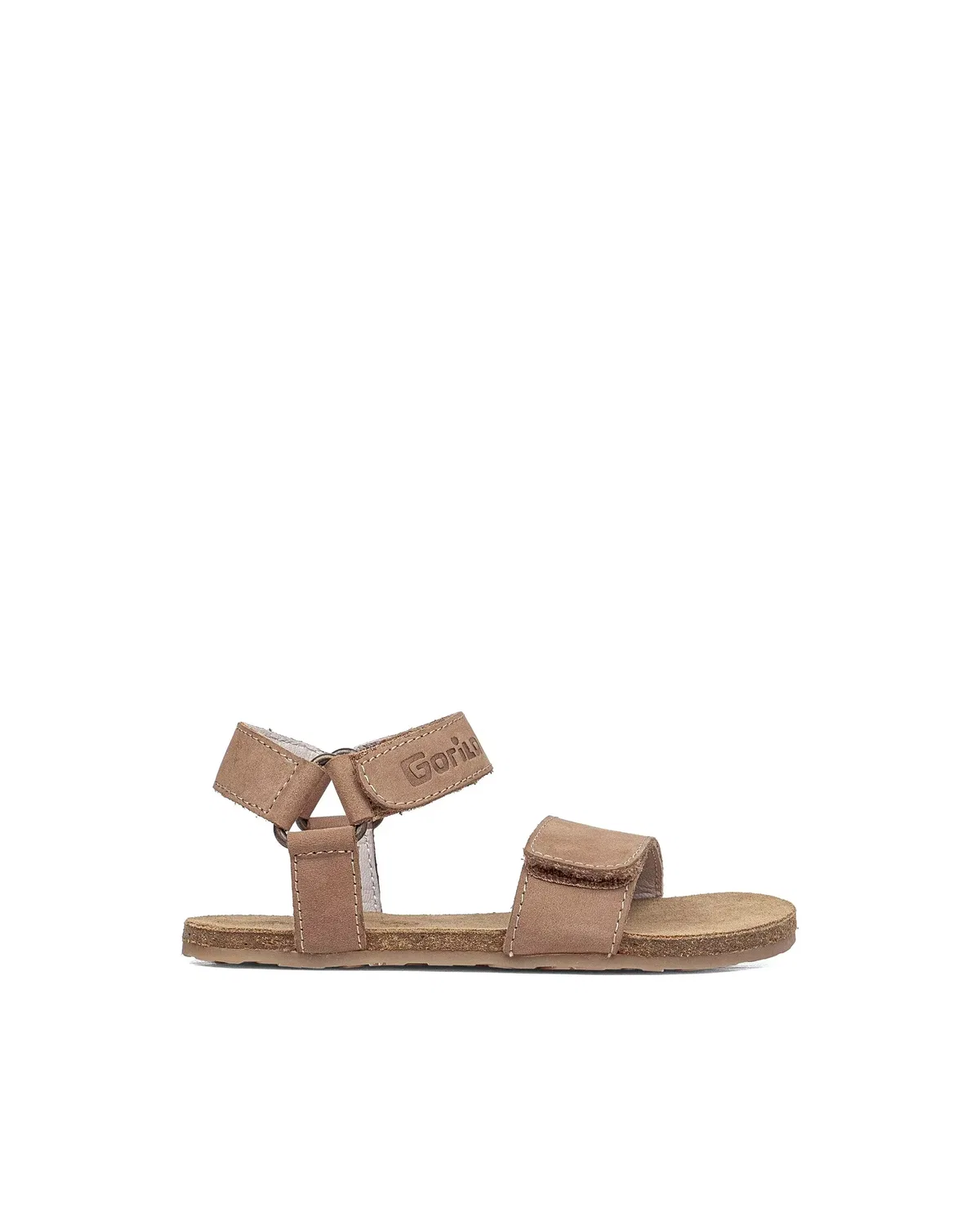 Детские сандалии для девочек из кожи Gorila, Beige