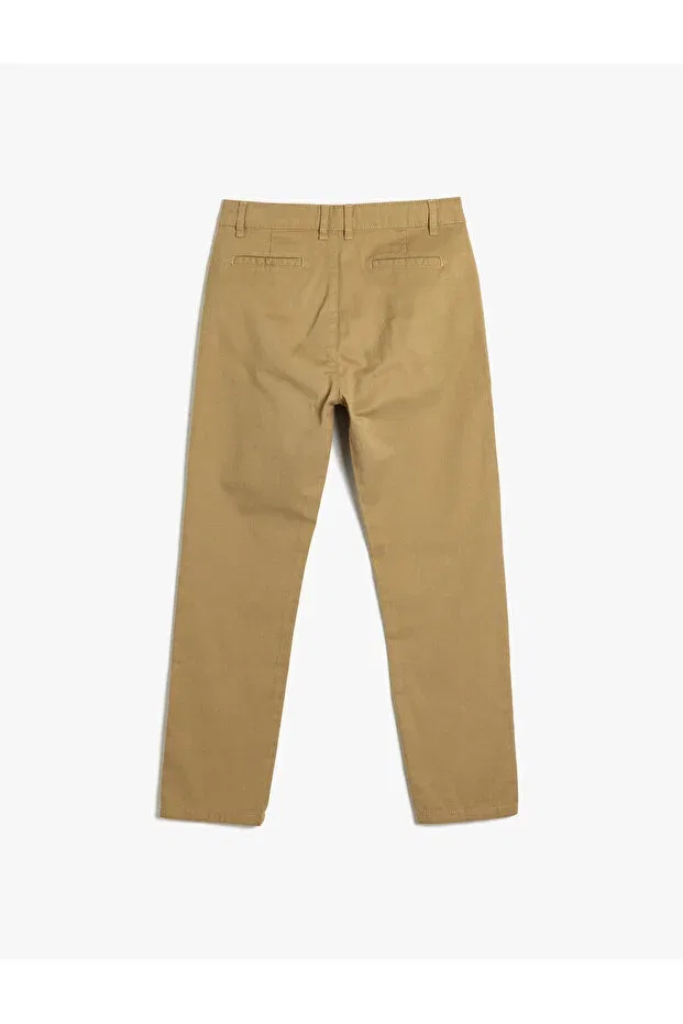 Детские брюки для мальчиков хлопковые Koton, Camel Hair — фото 2