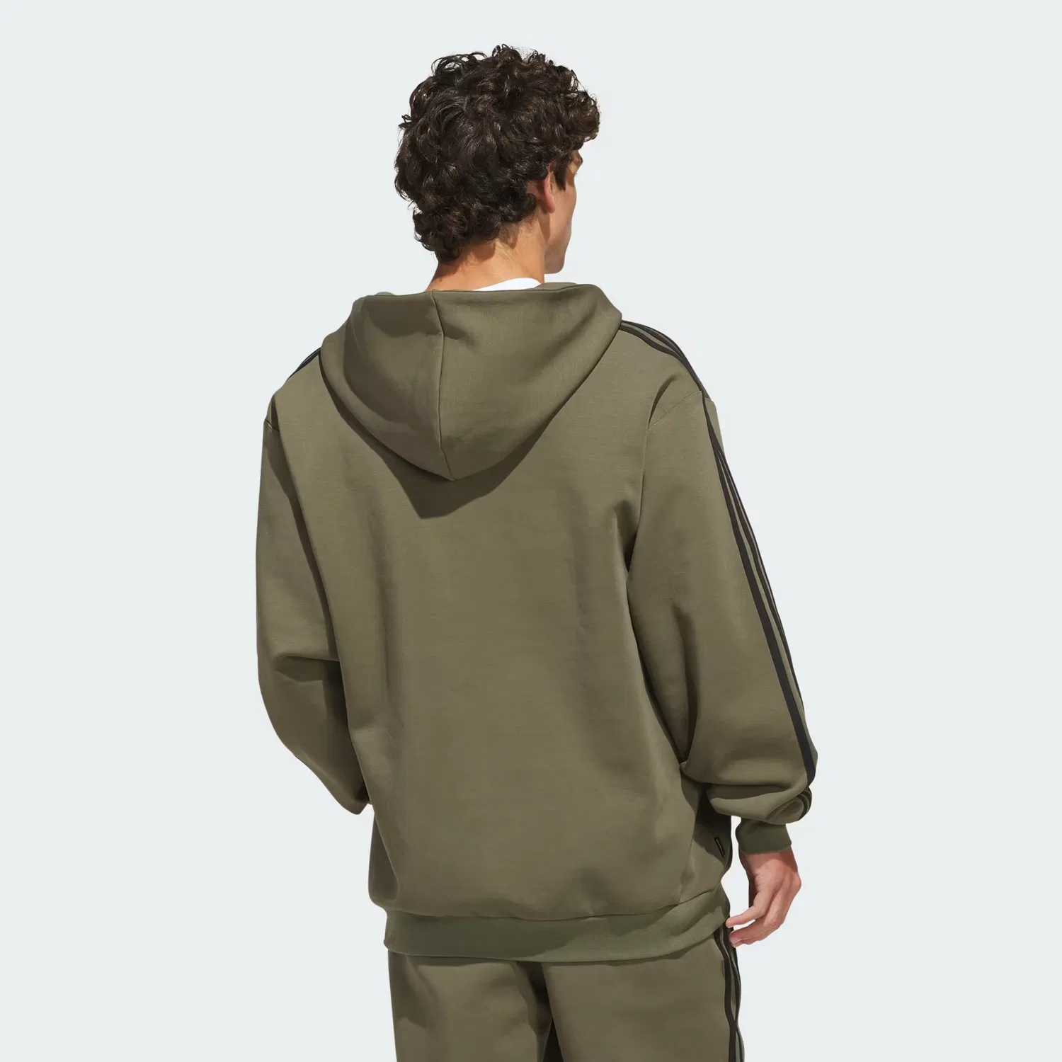 Куртка из флиса Skateboarding Technical Fleece Jacket, Adidas Originals, оливковый/черный — фото 4