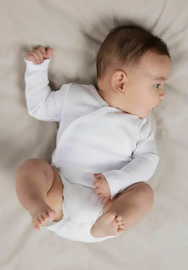 Боди из 100% хлопка, модель Romper 2 pack, Name It, Pure Cashmere — фото 2