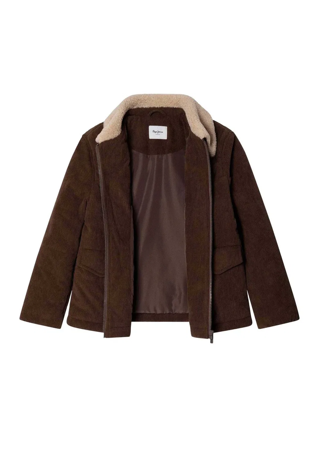 Зимнее пальто Орион - зимняя куртка Pepe Jeans, Earth Brown — фото 3
