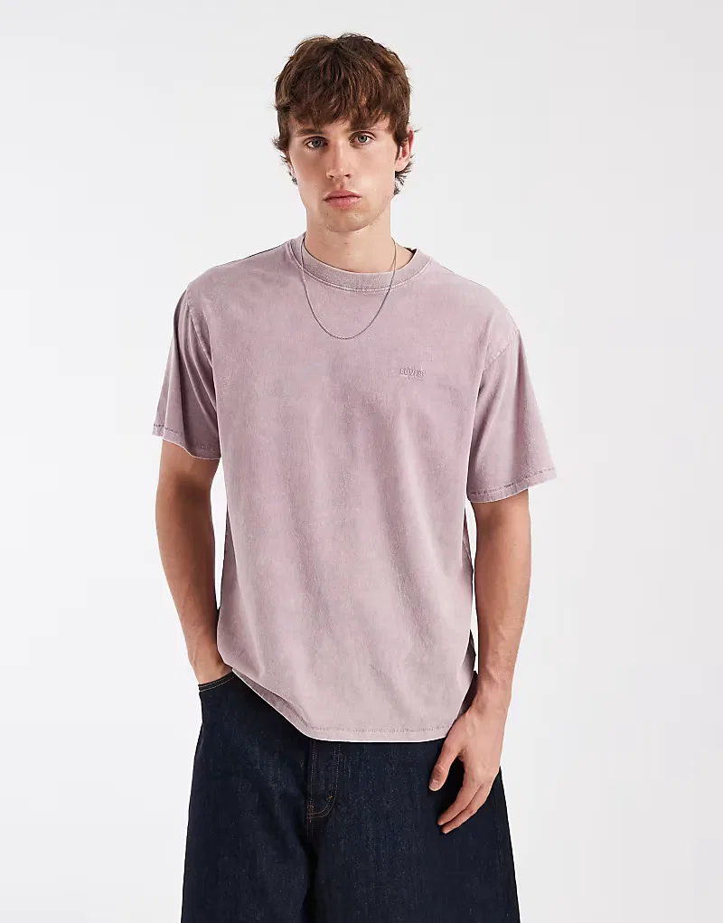 Футболка винтажная Red tab Levi's, светло-розовый