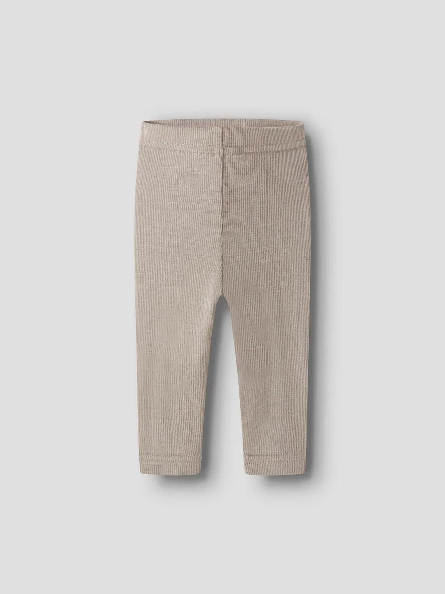 Леггинсы NAME IT Slim fit 'NBNNALU' серого цвета — фото 2