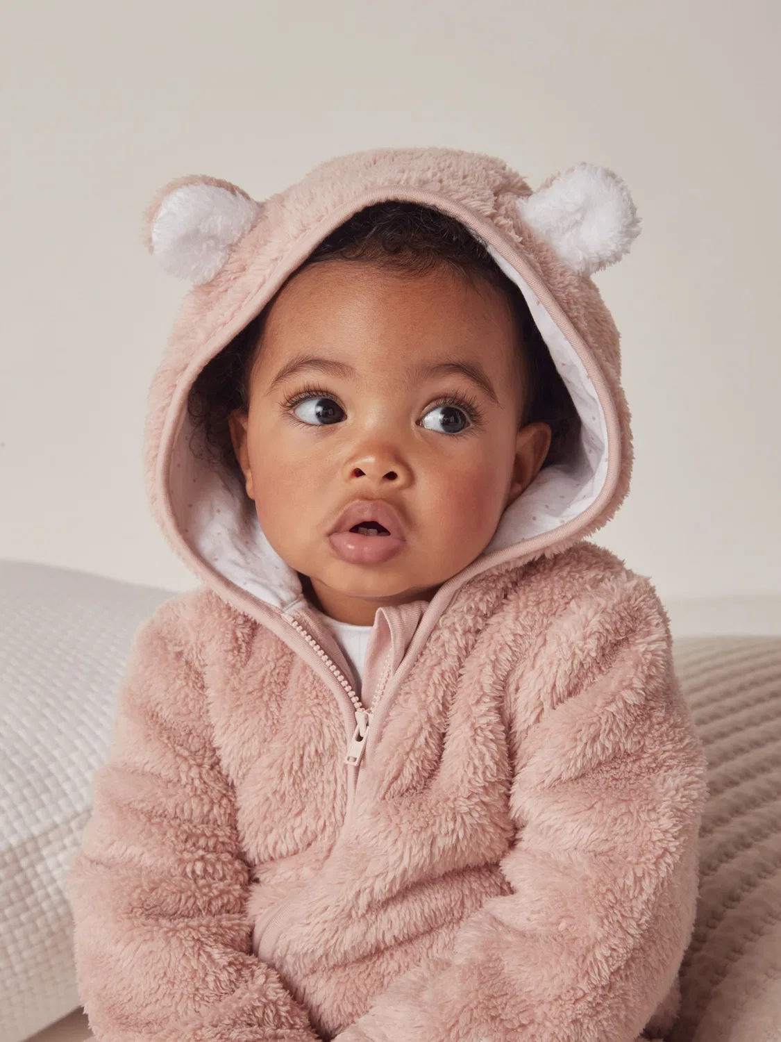 Комбинезон из флиса Pebble The White Company, розовый — фото 2