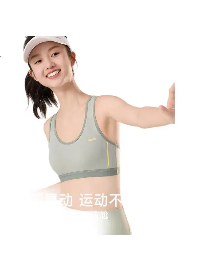 Спортивный топ без косточек для подростков, комплект 2 шт, Meishi Anxuan, белый — фото 2