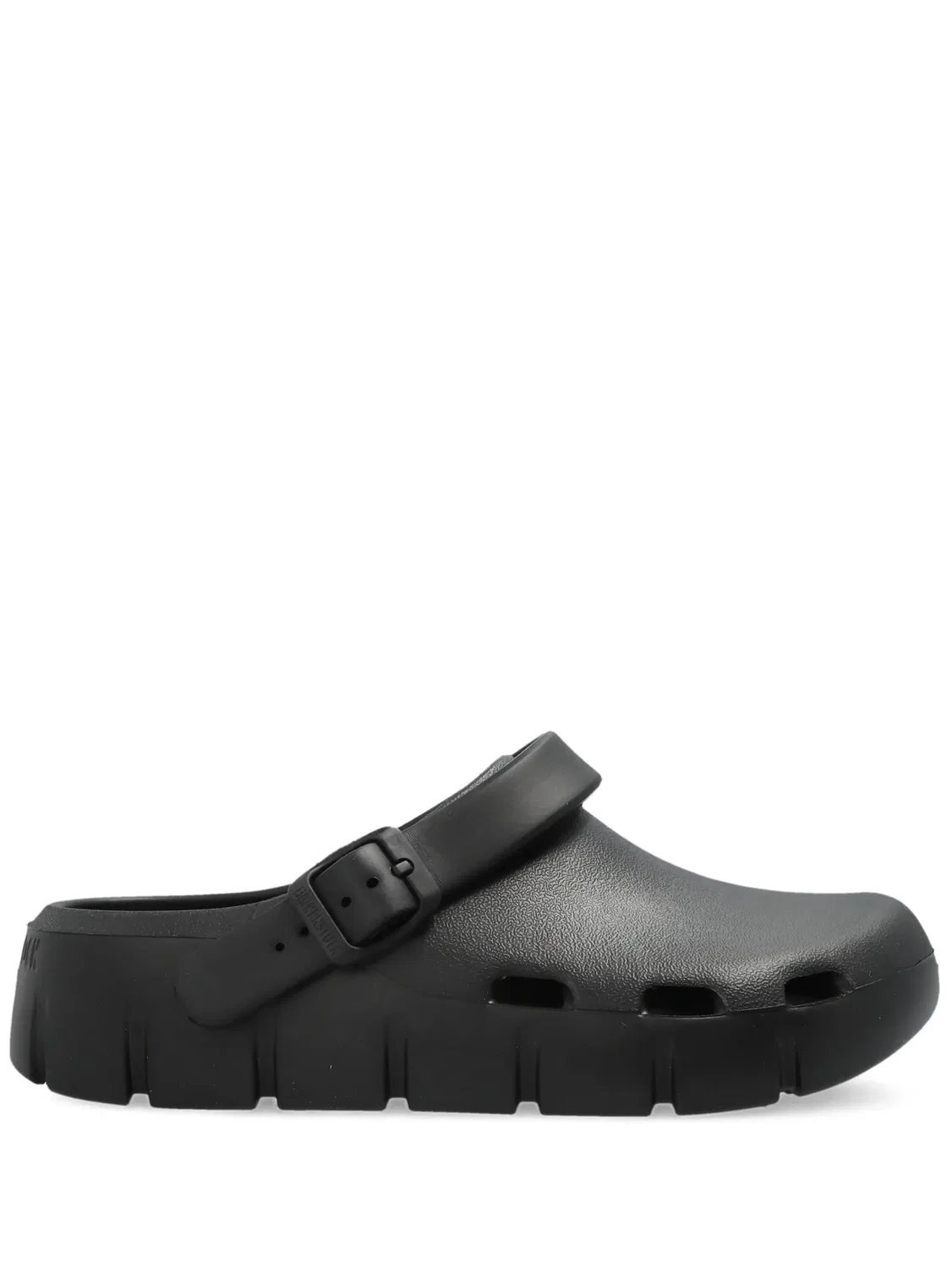 Клоги с пряжкой Birkenstock, черный