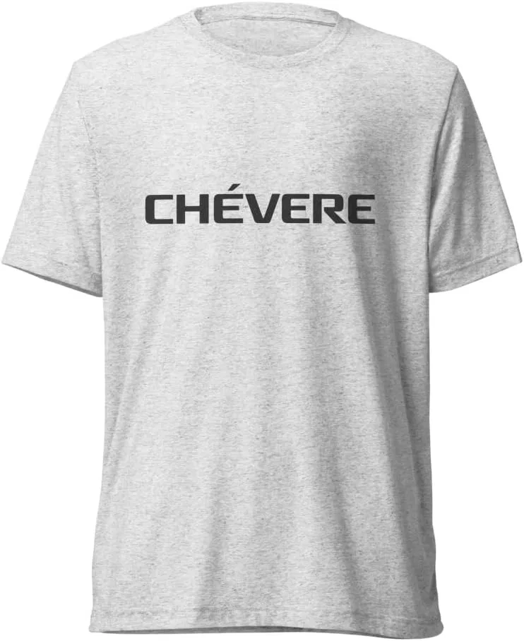 Мужская футболка с триблендом Chevere, White Fleck Triblend
