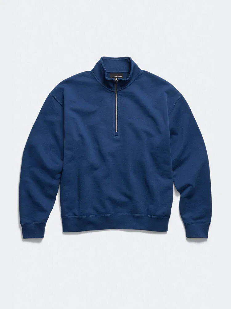 Футболка с длинным рукавом Wonder Quarter Zip CANADA GOOSE, Navy
