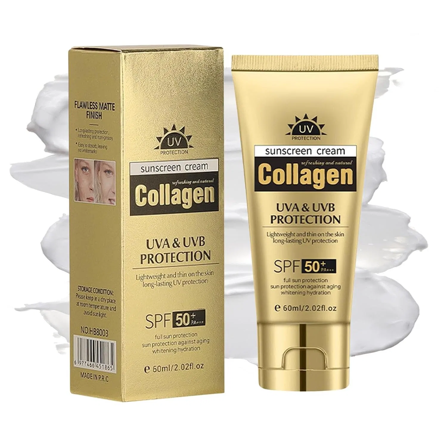 Солнцезащитный крем для лица, SPF 50+, Generisch, 60 мл