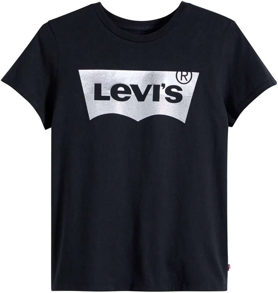 Футболка LEVI'S 'The Perfect' черного цвета