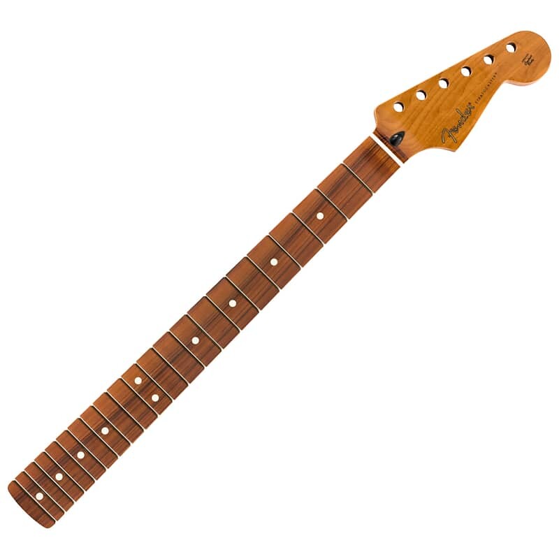 

Сменный гриф Fender из жареного клена Stratocaster, накладка грифа Pau Ferro, C-образная форма 990503920
