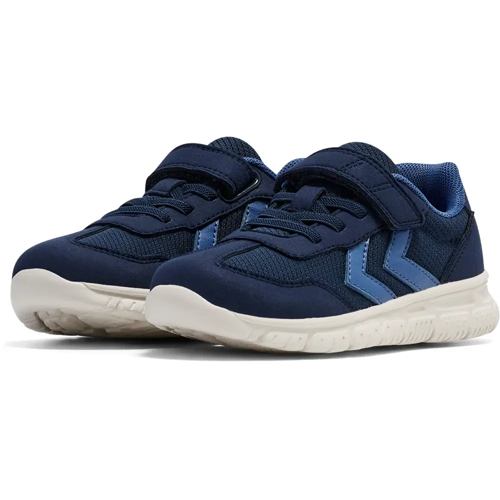 Детские кроссовки для девочек с липучкой Crosslite 2.0 JR Hummel, Blue — фото 2