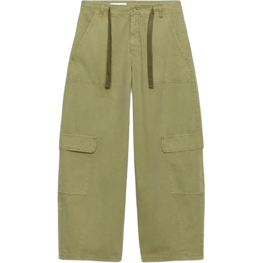 Женские карго-брюки Light Khaki ZARA, Light Khaki