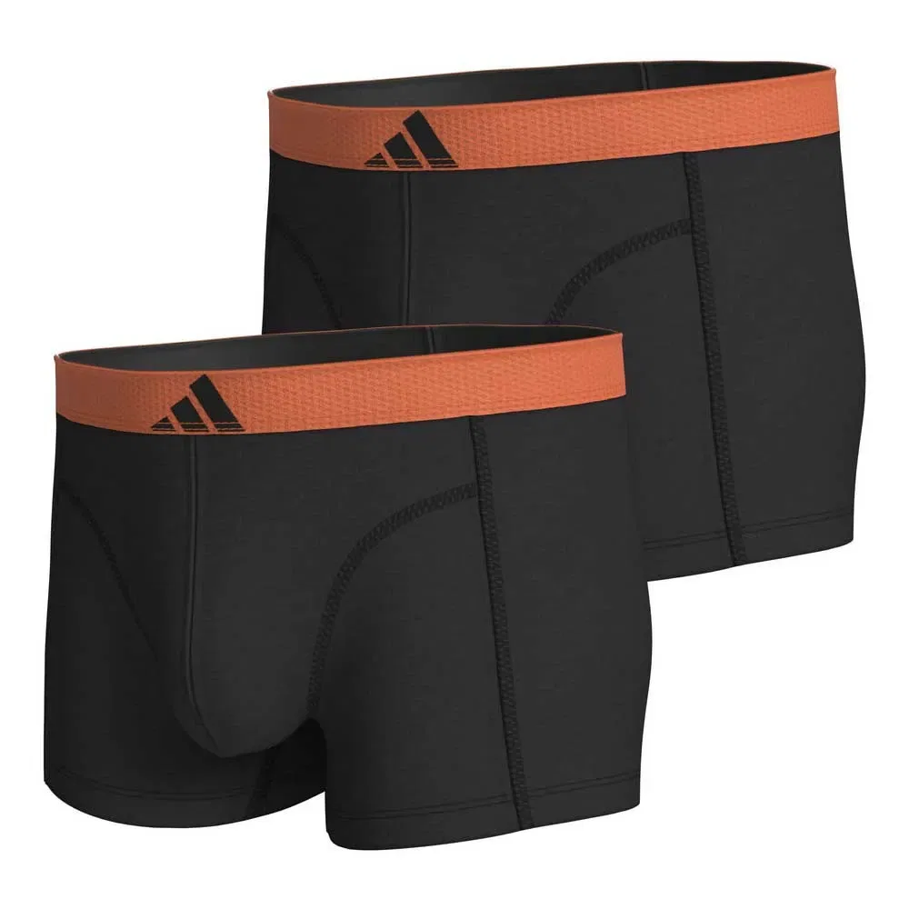 Боксеры Active Flex Cotton Body комплект 2 шт Adidas, черный