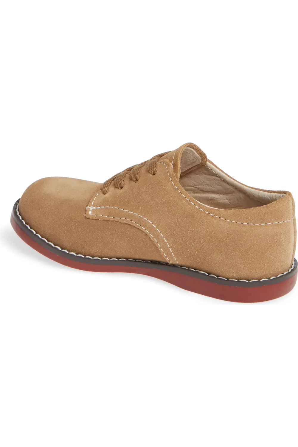 Детские туфли оксфорды на шнуровке из замши Bucky Footmates, Dirty Buck Suede — фото 2