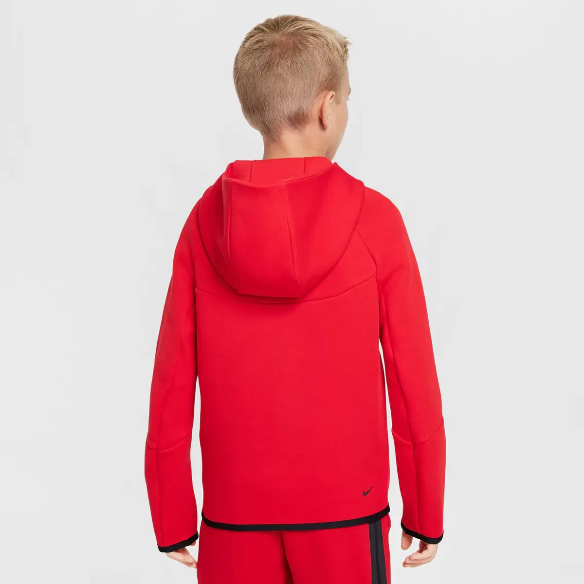 Детская худи Nike Tech Fleece, Красный — фото 2