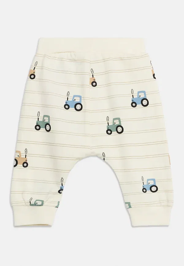 Комплект брюк с принтом животных Nbmvroels 2 pack Name It Ashley Blue, Antique White, белый/синий — фото 4